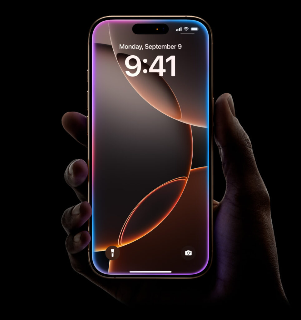 iPhone 17 vs iPhone 16 design comparison with 6.3-inch and 6.1-inch displays, launching September 2025