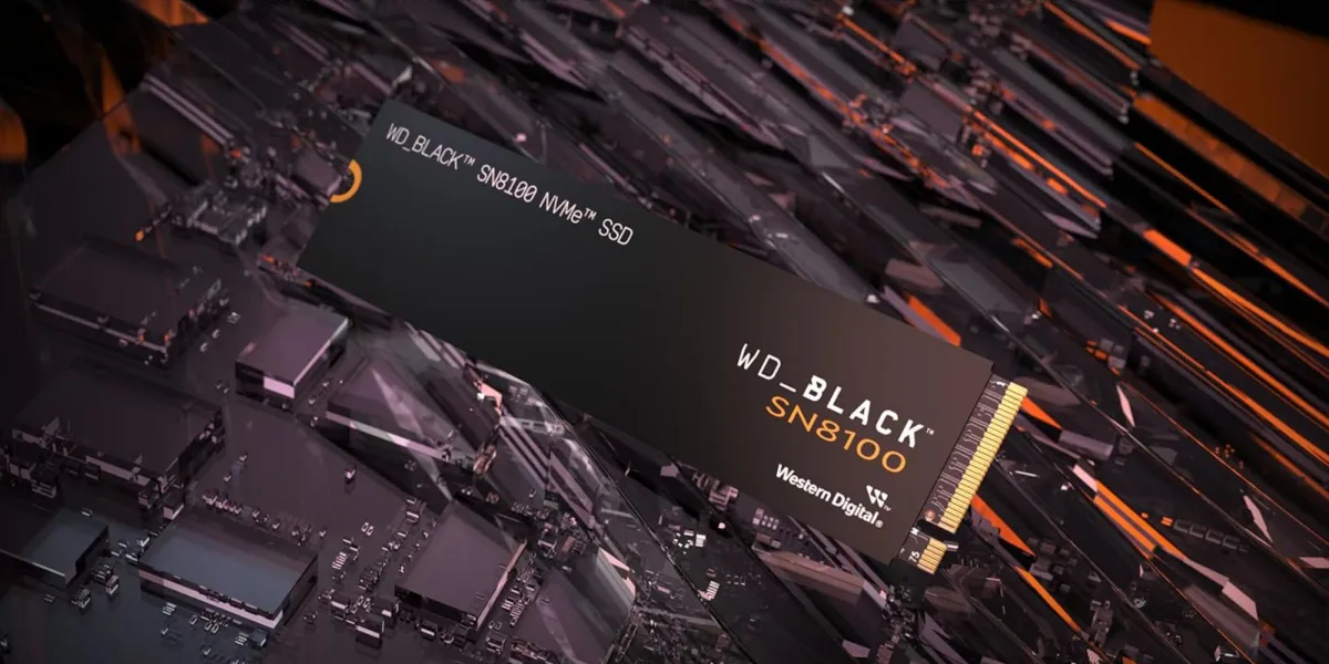 Sandisk WD Black SN8100 NVMe SSD with PCIe Gen 5.0