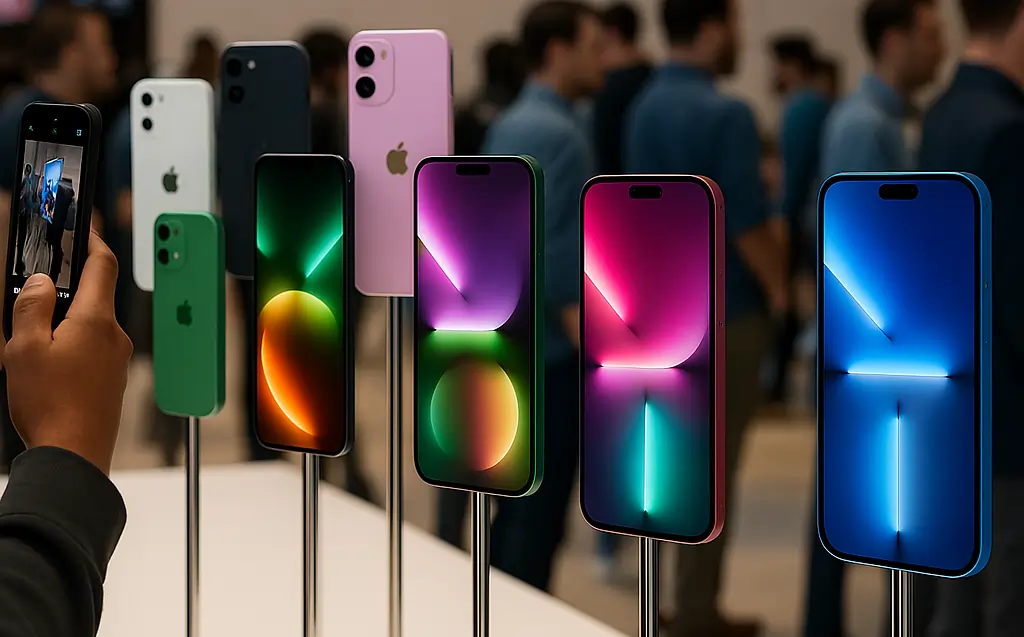 iPhone 17 Series Launch showcasing display and camera design