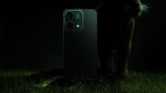 Oppo Reno 14 Pro with triple camera setup and AMOLED display